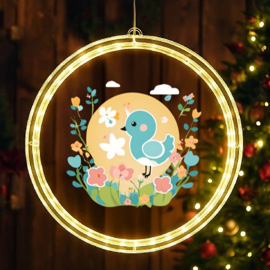 Spring LED Christmas Window Lights