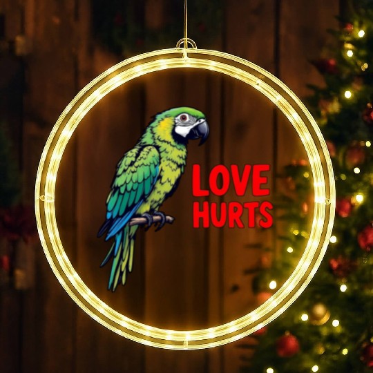 Love Hurts LED Christmas Window Lights