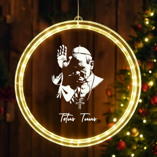Totus Tuus LED Christmas Window Lights