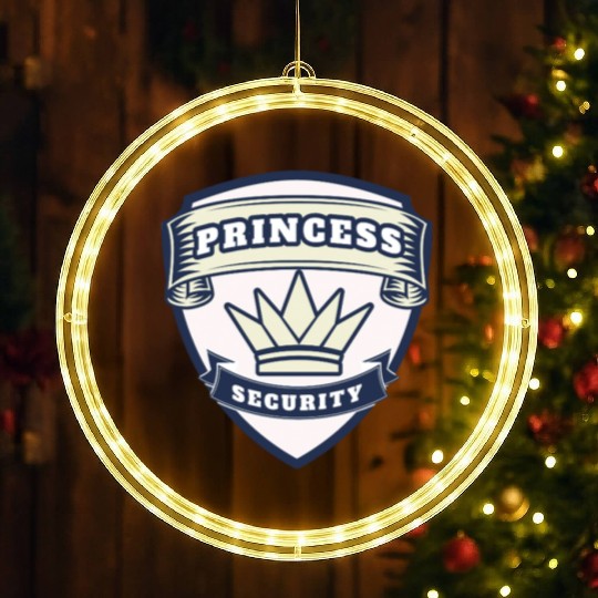 princess security birthday LED Christmas Window Lights
