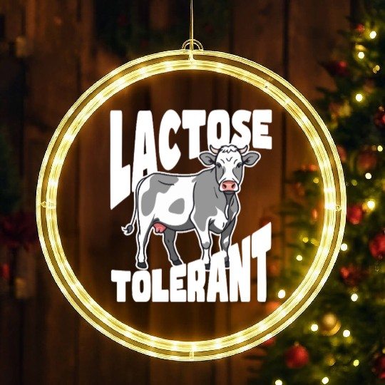 Lactose Tolerant – Built Different LED Christmas Window Lights
