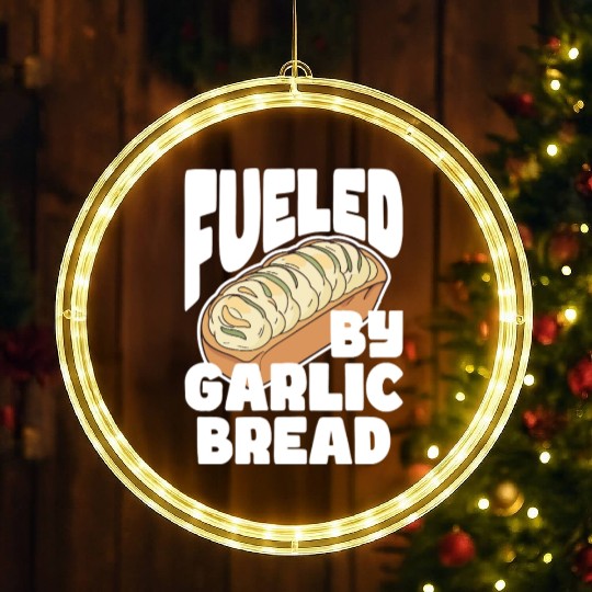 Fueled by Garlic Bread – Endless Power LED Christmas Window Lights