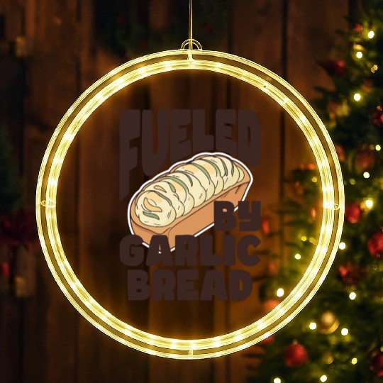 Fueled by Garlic Bread – Endless Power LED Christmas Window Lights