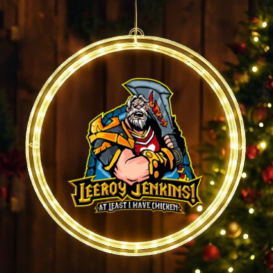 Warcraft LED Christmas Window Lights