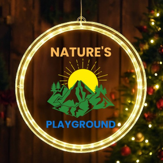 Nature's Playground LED Christmas Window Lights