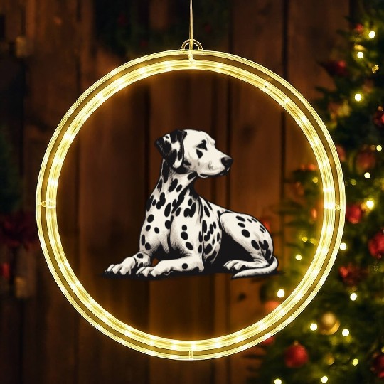 Dalmatian LED Christmas Window Lights