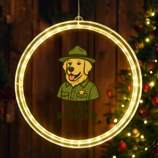 Park Ranger LED Christmas Window Lights
