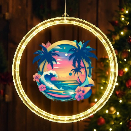 Summer Design LED Christmas Window Lights