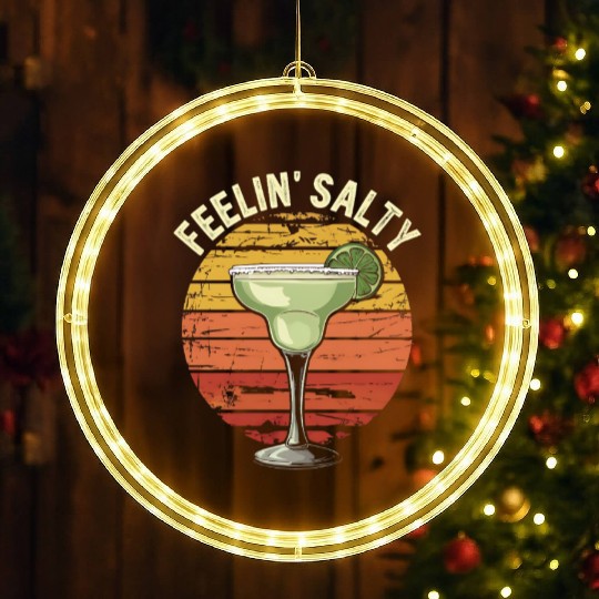 Feelin Salty Margarita-LED Christmas Window Lights Cinco Mayo