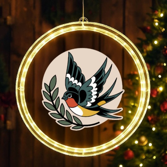 Angry Bird LED Christmas Window Lights