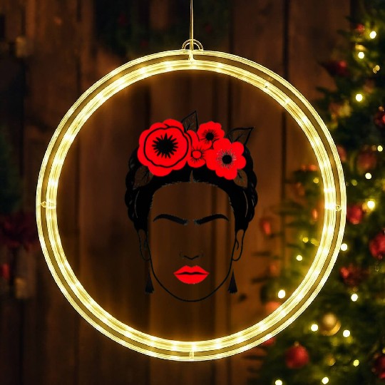 Frida frida kahlo LED Christmas Window Lights