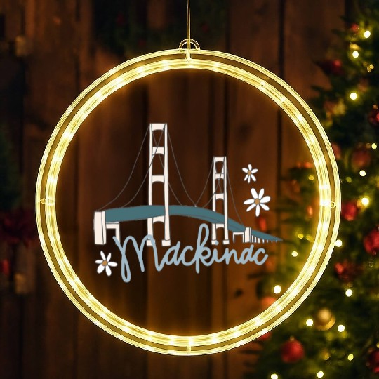 Mackinac Island LED Christmas Window Lights