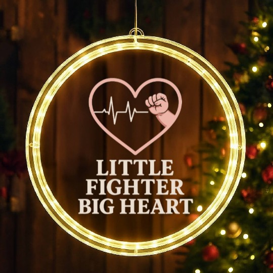 NICU Parent Pride Preemie Warrior Neonatal LED Christmas Window Lights