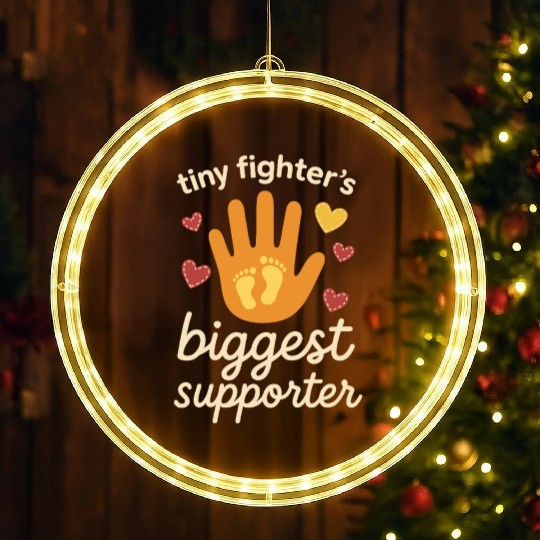 NICU Sibling Preemie Big Brother Big Sister LED Christmas Window Lights