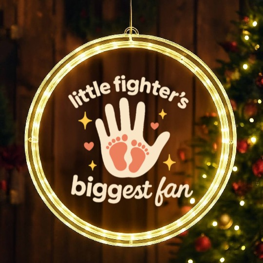 NICU Sibling Preemie Big Brother Big Sister LED Christmas Window Lights