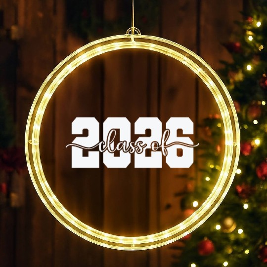 Class of 2026 Summer Vacation LED Christmas Window Lights