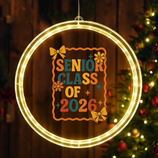 Senior Class of 2026 Back to School LED Christmas Window Lights