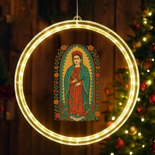 Frida Kahlo LED Christmas Window Lights