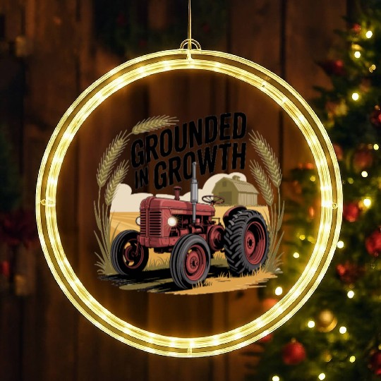 Grounded in Growth LED Christmas Window Lights