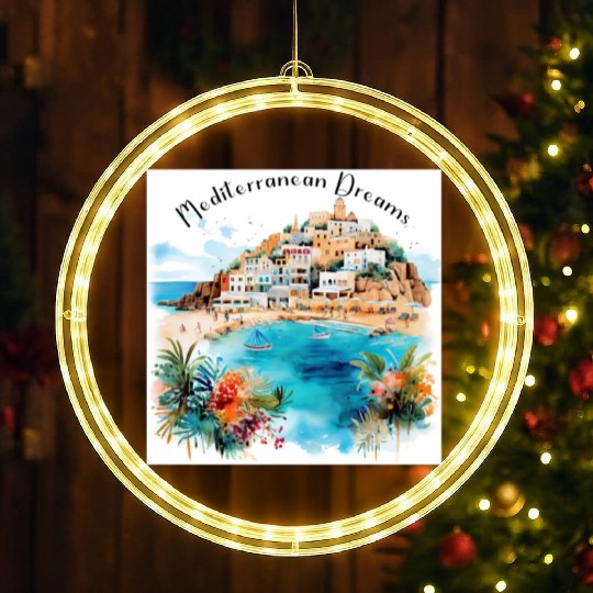 Mediterranean Dreams LED Christmas Window Lights