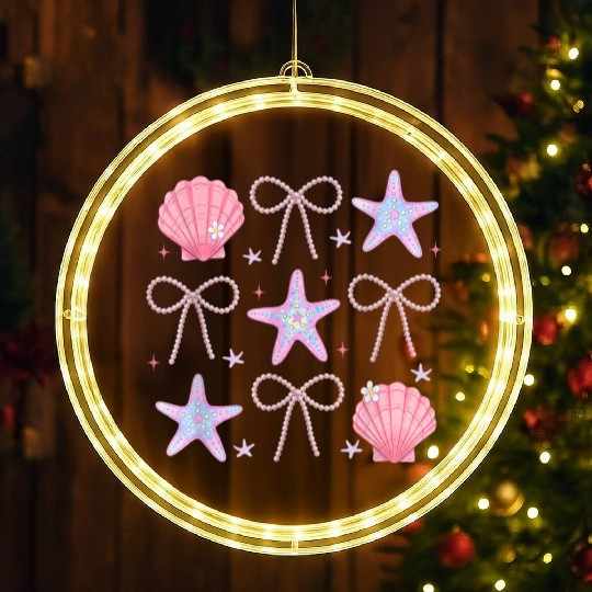 Under the Sea Sparkle LED Christmas Window Lights
