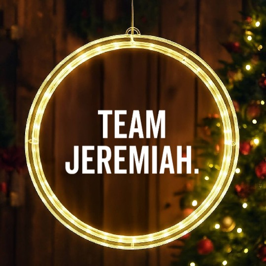 Team Jeremiah LED Christmas Window Lights