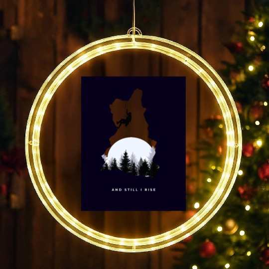 Sky Spirit Light Blue Adventure LED Christmas Window Lights for Everyon