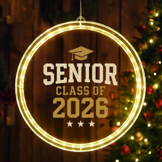 Senior Class of 2026 - Graduation LED Christmas Window Lights