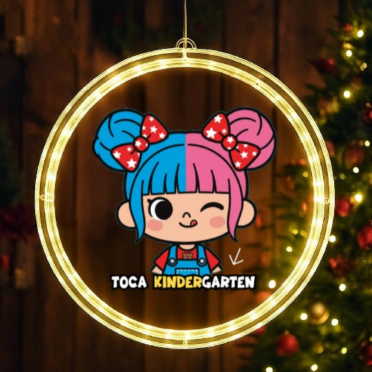 Toca Kindergarten  LED Christmas Window Lights