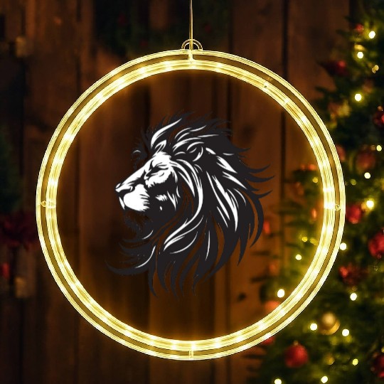 Lion King Power LED Christmas Window Lights