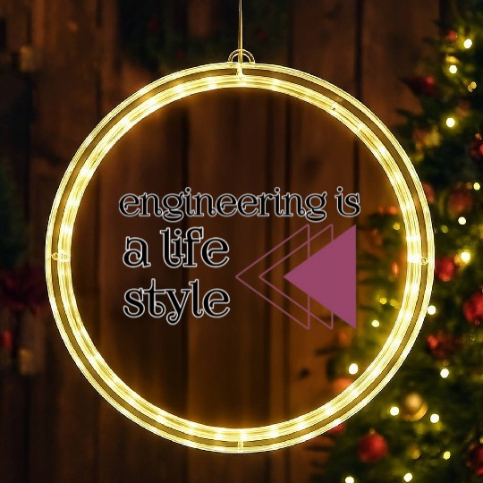 Engineering is a lifestyle  LED Christmas Window Lights
