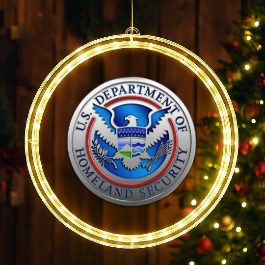 Department of Homeland Security (DHS) LED Christmas Window Lights