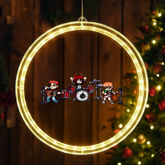 Scott Pilgrim Band LED Christmas Window Lights