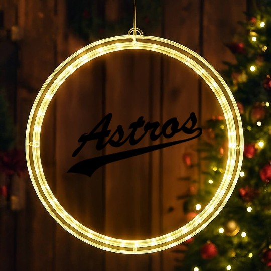 Astros LED Christmas Window Lights