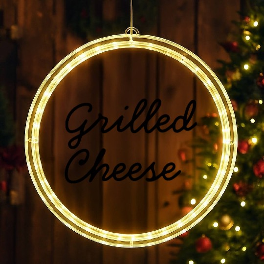 Grilled Cheese LED Christmas Window Lights