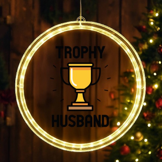 Trophy Husband LED Christmas Window Lights