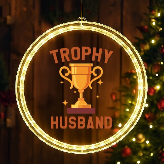 Trophy Husband LED Christmas Window Lights