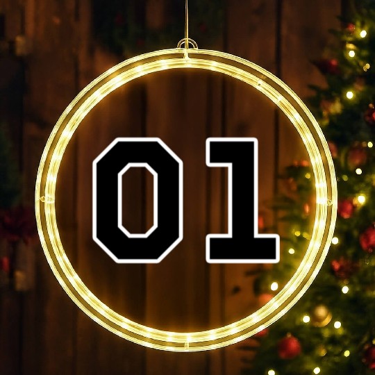 Muscle Car 01 80s TV Dukes of Hazzard General Lee LED Christmas Window Lights