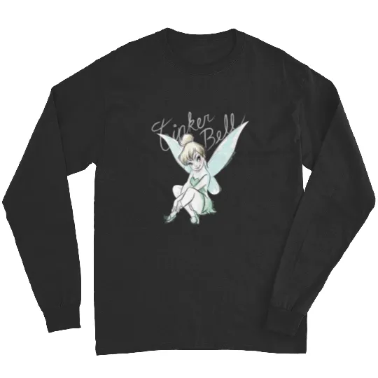 disneyss Tinker Bell Sitting  Gifts Long Sleeves