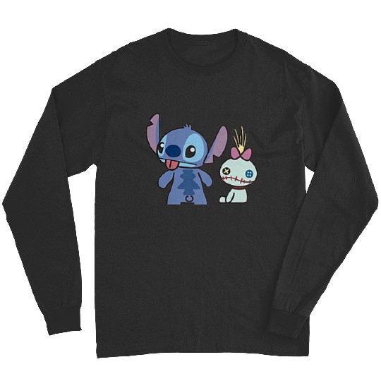 disneys Lilo Stitch Little Stitch Scrump Left Chest Pocket  gifts Long Sleeves