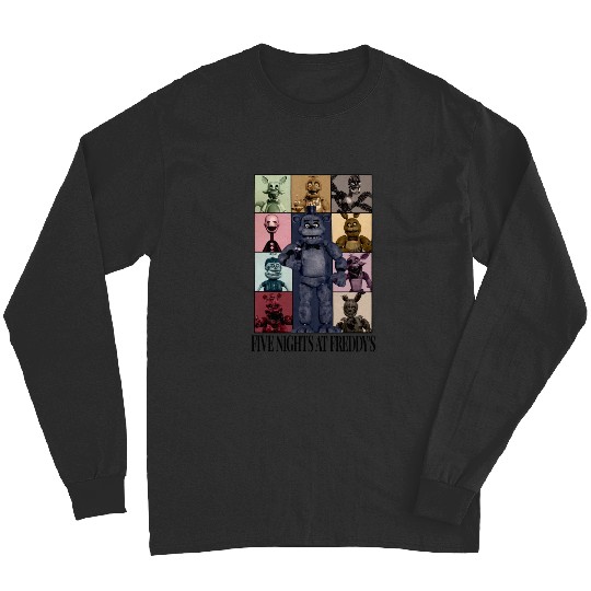 Five Nights At Freddys Eras Tour Long Sleeves