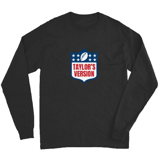 taylorr_S VERSION taylorr Swift + Travis Kelce Football Era Long Sleeves