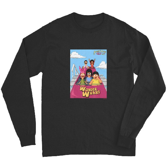 the bobs burgers movie wonder wharf roller coaster Long Sleeves