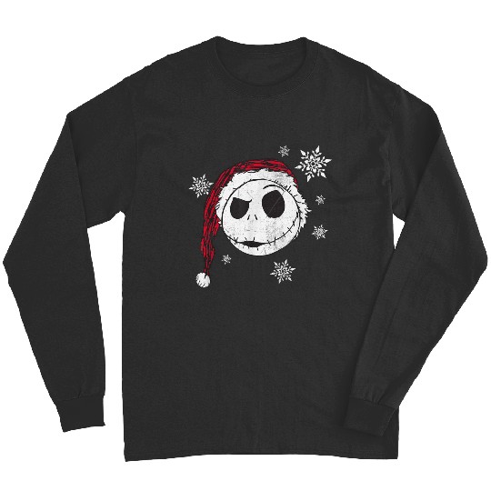 disneys Nightmare Before Christmas Snowflake Holiday Short Sleeve Long Sleeves