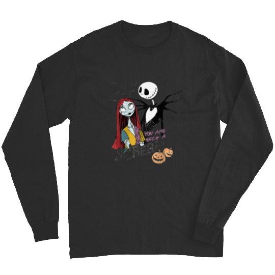 disneys The Nightmare Before Christmas Jack Sally Scream Raglan Long Sleeves