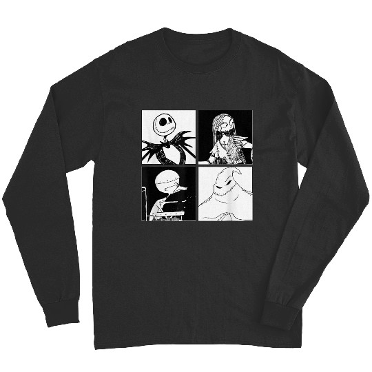 disneys Nightmare Before Christmas Face Long Sleeves