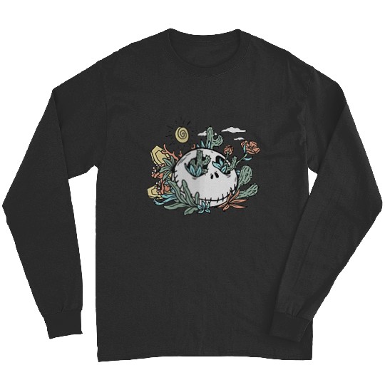 disneys The Nightmare Before Christmas Pocket Desert Skull Long Sleeves