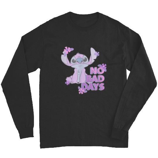 disneys Lilo Stitch No Bad Days Cute Stitch Chest Portrait Long Sleeves