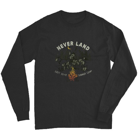 disneys Peter Pan Lost Boys Neverland Summer Camp Long Sleeves