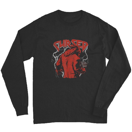 disneys Beauty The Beast Cursed Heavy Metal Long Sleeves